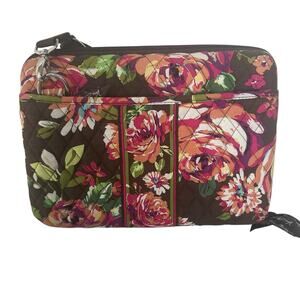 Vera Bradley English Rose iPad Tablet Portfolio Case HardShell Carrying Bag